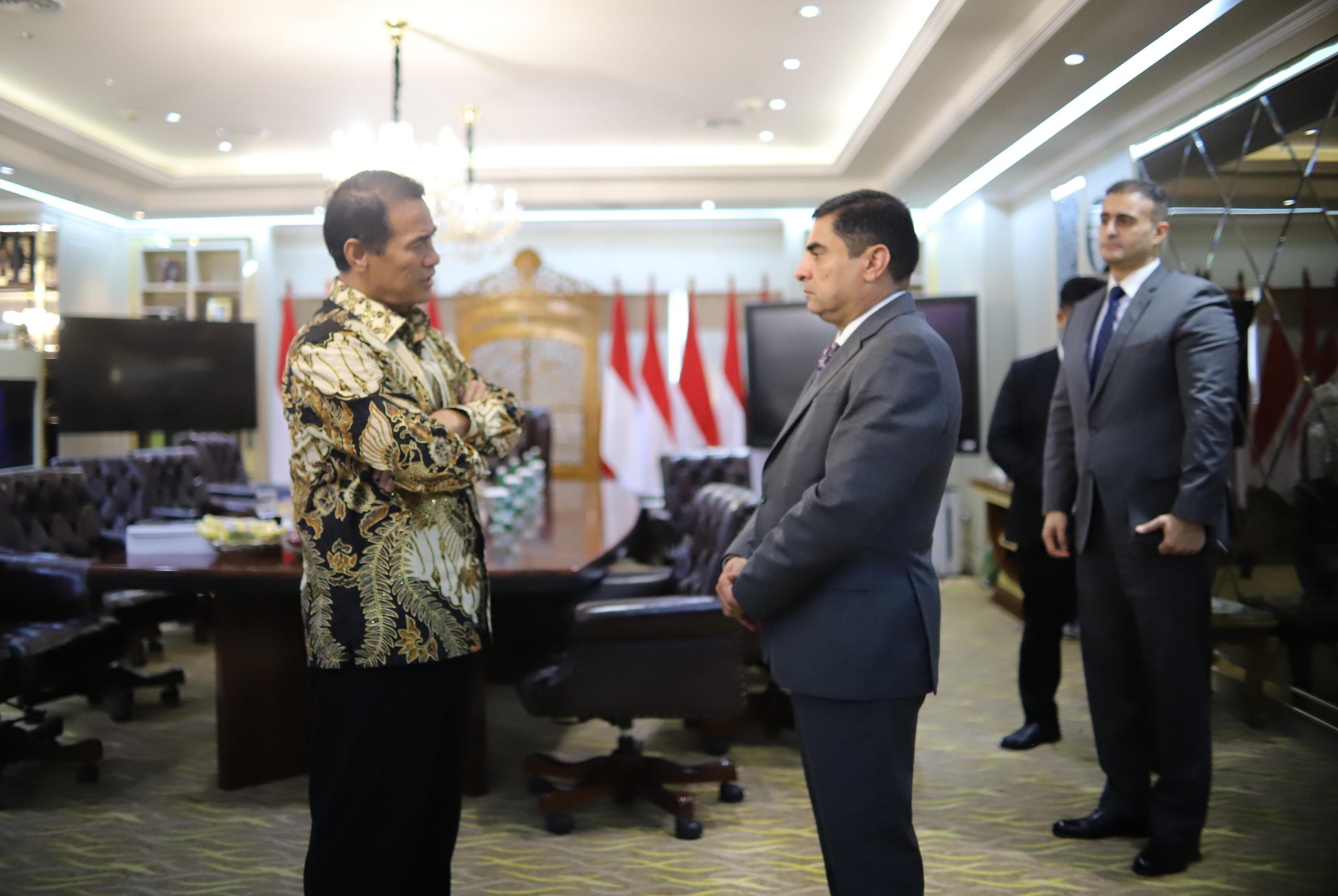 Bertemu Dubes Yordania, Mentan Amran: Kita Bentuk Working Group, Perkuat Kerjasama dan Teknologi Bidang Pertanian