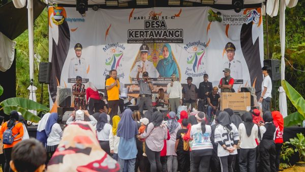 Desa Kertawangi Gelar Milangkala Desa Ke 47, Steve Ewon Apresiasi Dukungan PT Biofarma
