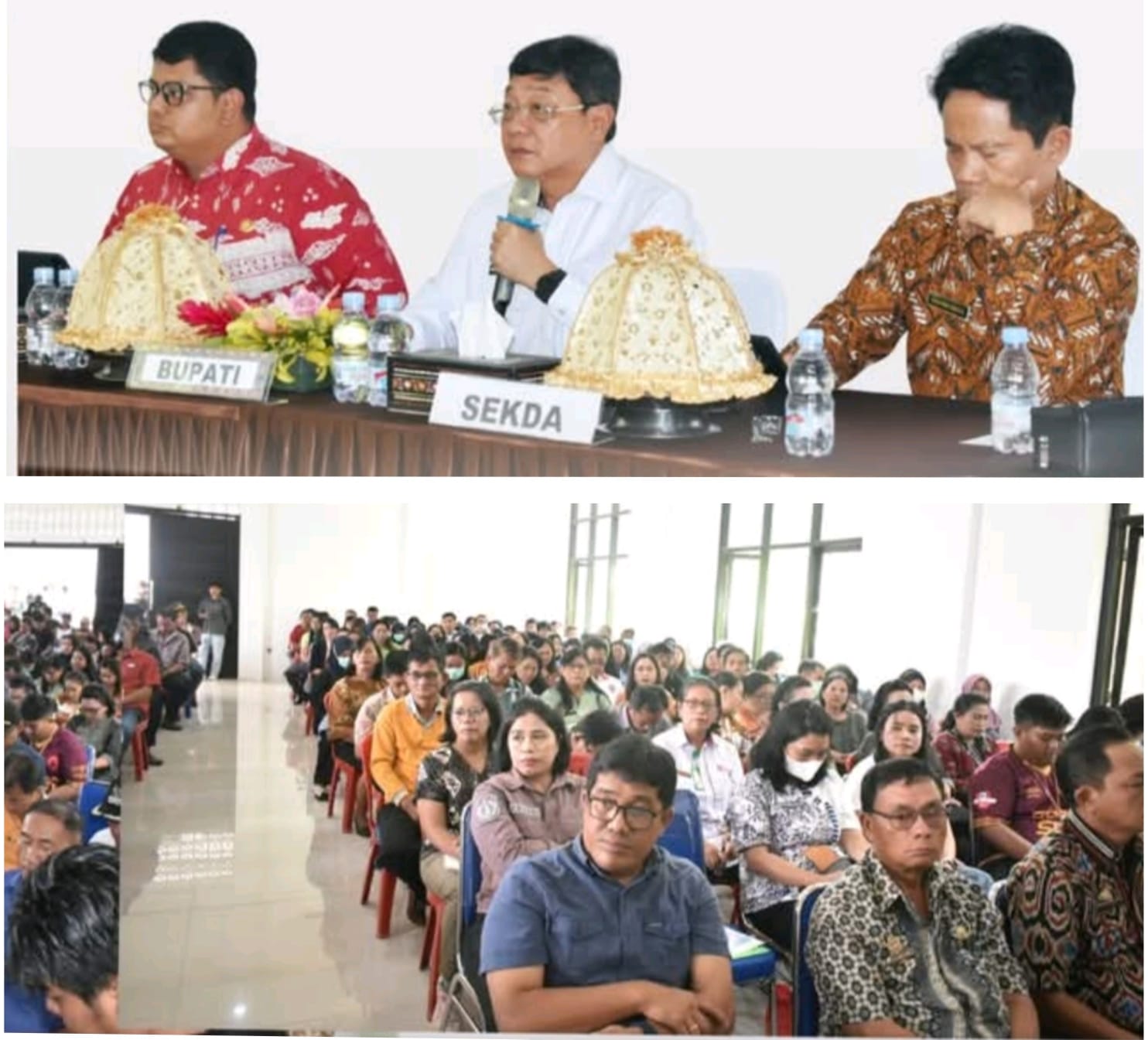 Jelang HUT RI ke-80, Bupati Torut Pimpin Rakor Bersama Wabup dan Sekda, Ini Katanya