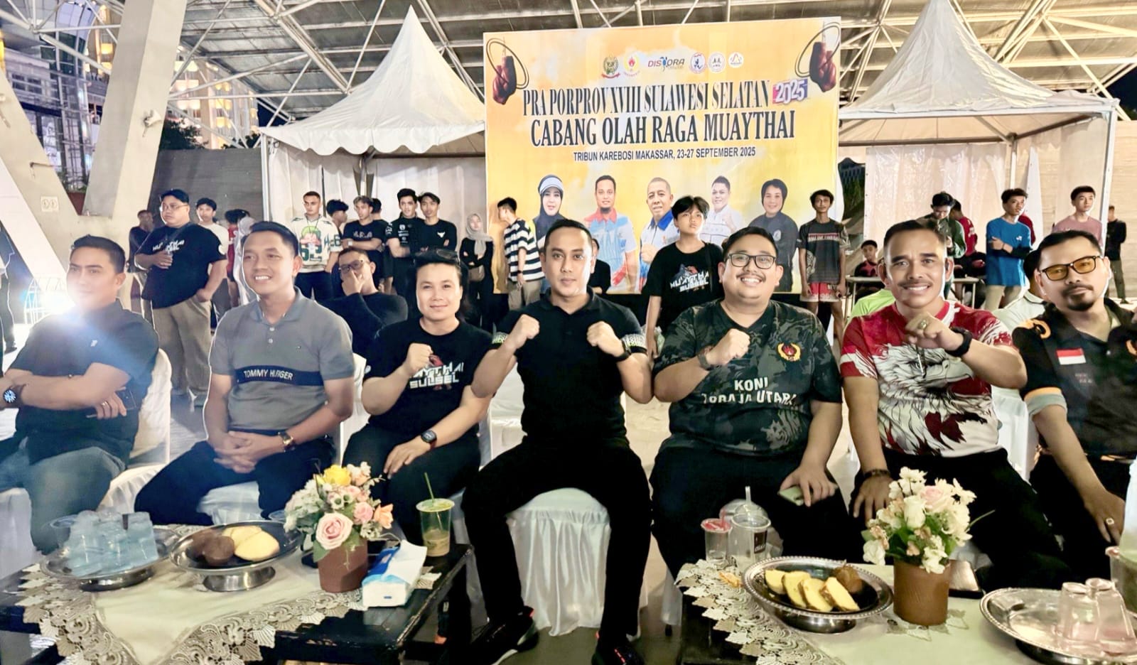 BK Pra Porprov Muaythai Sulsel 2025: Torut Juara Umum, Sapu Bersih 7 Medali Emas, Ini Kata Ketua KONI Torut