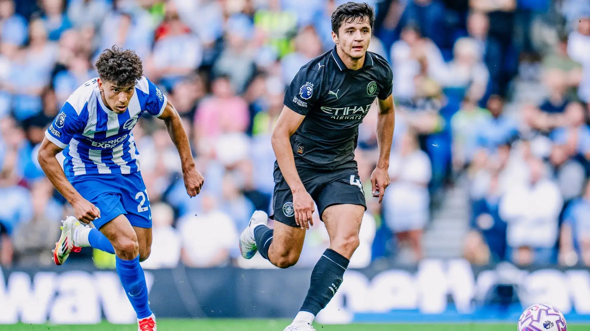 Manchester City Tumbang di Kandang Brighton, Gol Telat Gruda Jadi Penentu