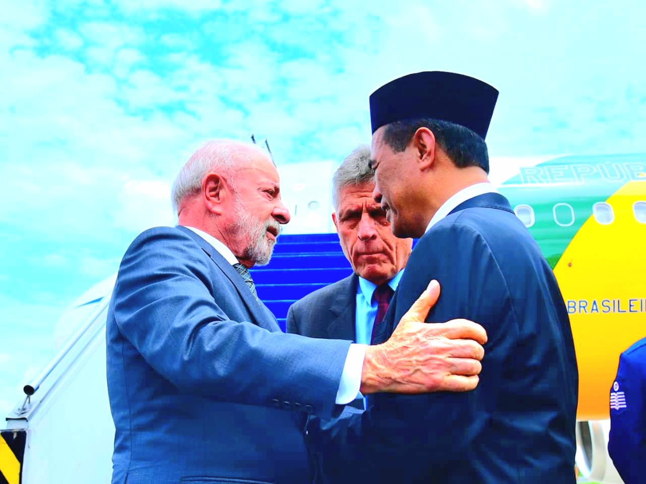 Mentan Amran Lepas Kepulangan Presiden Brasil