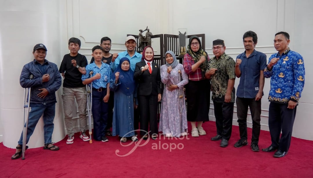 Usai Upacara Sumpah Pemuda, Wali Kota Terima Rombongan Organisasi Disabilitas