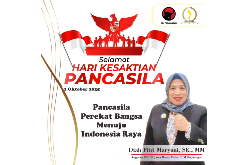 Peringatan Hari Kesaktian Pancasila 2025, DPRD Jabar Diah Fitri Sebut: Pengingat Pentingnya Pancasila Sebagai Perekat Bangsa