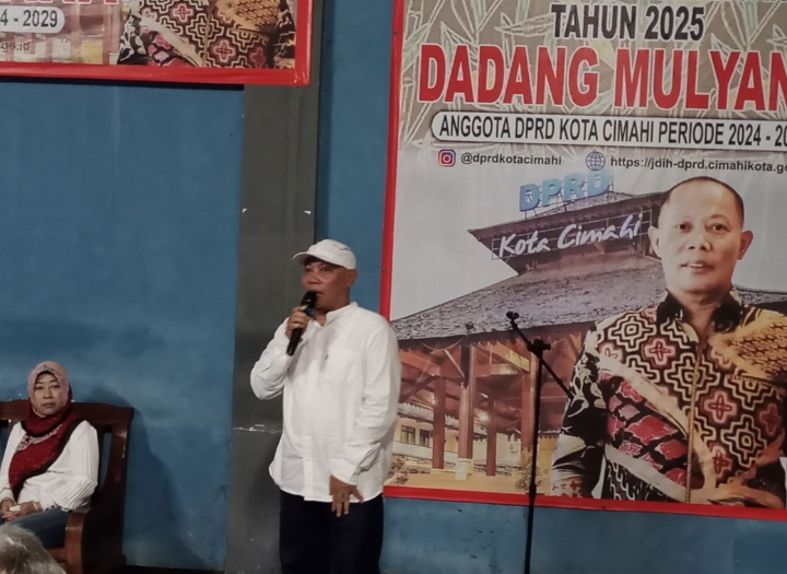 ‎Anggota DPRD Kota Cimahi Dadang Mulyana Gelar Reses Sidang III di Dapil 4 Kelurahan Leuwigajah