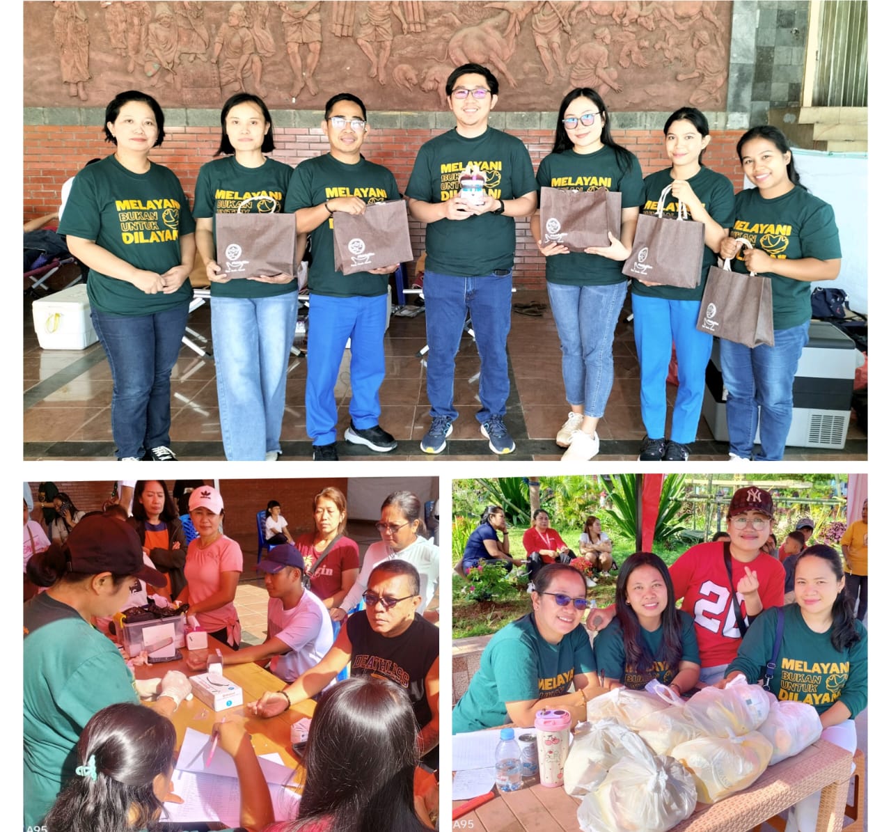 Menyambut Natal YKGT Gelar Baksos Donor Darah, Pasar Murah Dan Pemeriksaan Kesehatan di Alun-alun Rantepao